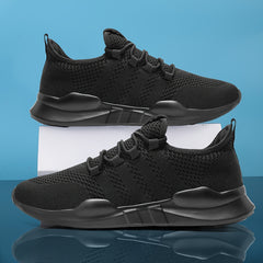 Men's Lace Up Casual Shoes Breathable Running Sneakers