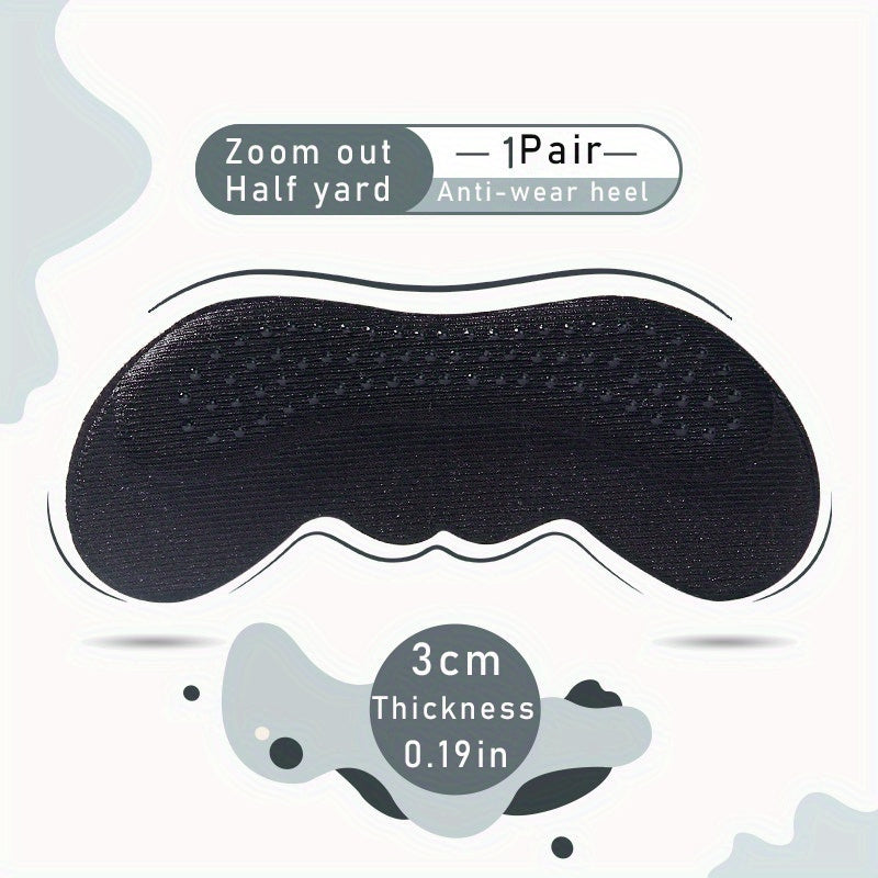 5D Point Adhesive Heel Stickers for High Heeled Shoes
