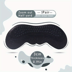 5D Point Adhesive Heel Stickers for High Heeled Shoes