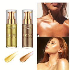 Waterproof Bronze Body Luminizer Liquid Highlighter