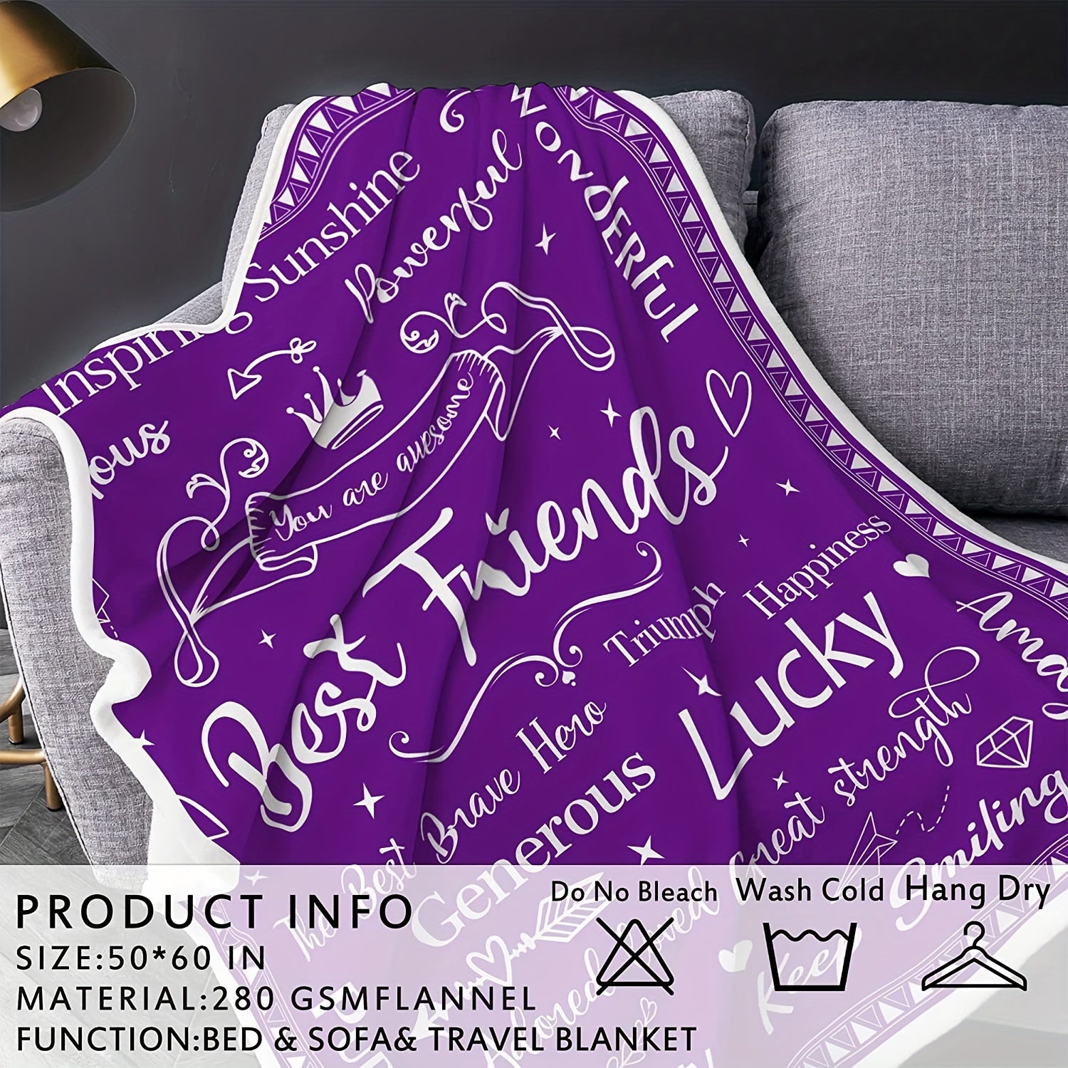 Wearable Blanket Hoodie for Women - Friendship Gift
