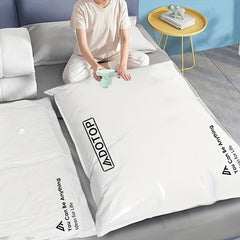 4pcs Vacuum Compression Storage Bags Space Saving Organizer
