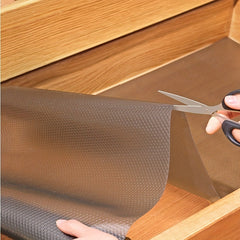 1pc Translucent Drawer Mat Kitchen Refrigerator Waterproof Mat Non slip Thickene