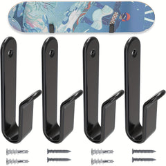 2pcs Snowboard Wall Mount Clip Snowboard Storage Hook