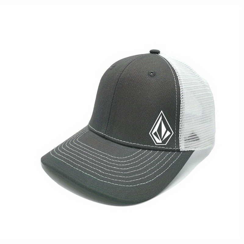 Adjustable Sunshade Baseball Cap Multicolor Print Outdoor Sport