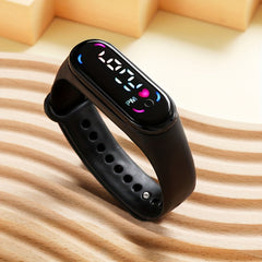 Colorful Hiking Swimming Sports Watch LED Digital Waterproof Durable