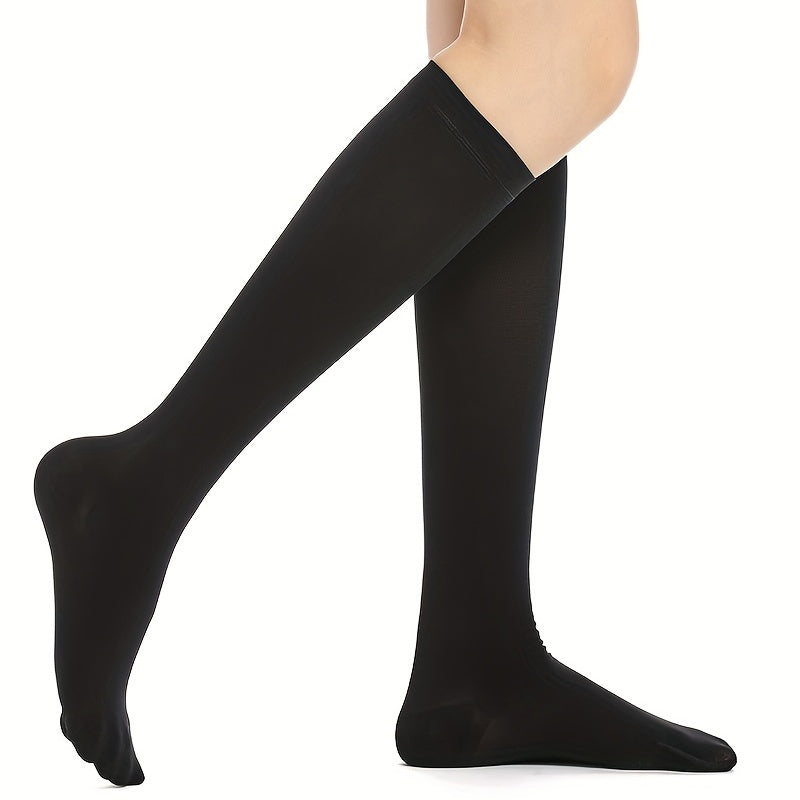 Stretch Socks Cycling Knee High Compression Socks For Men And Women