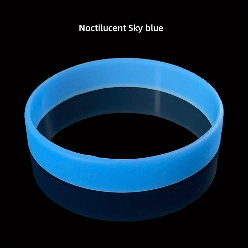 Night Running Glow Band Silicone Wristband for Sports