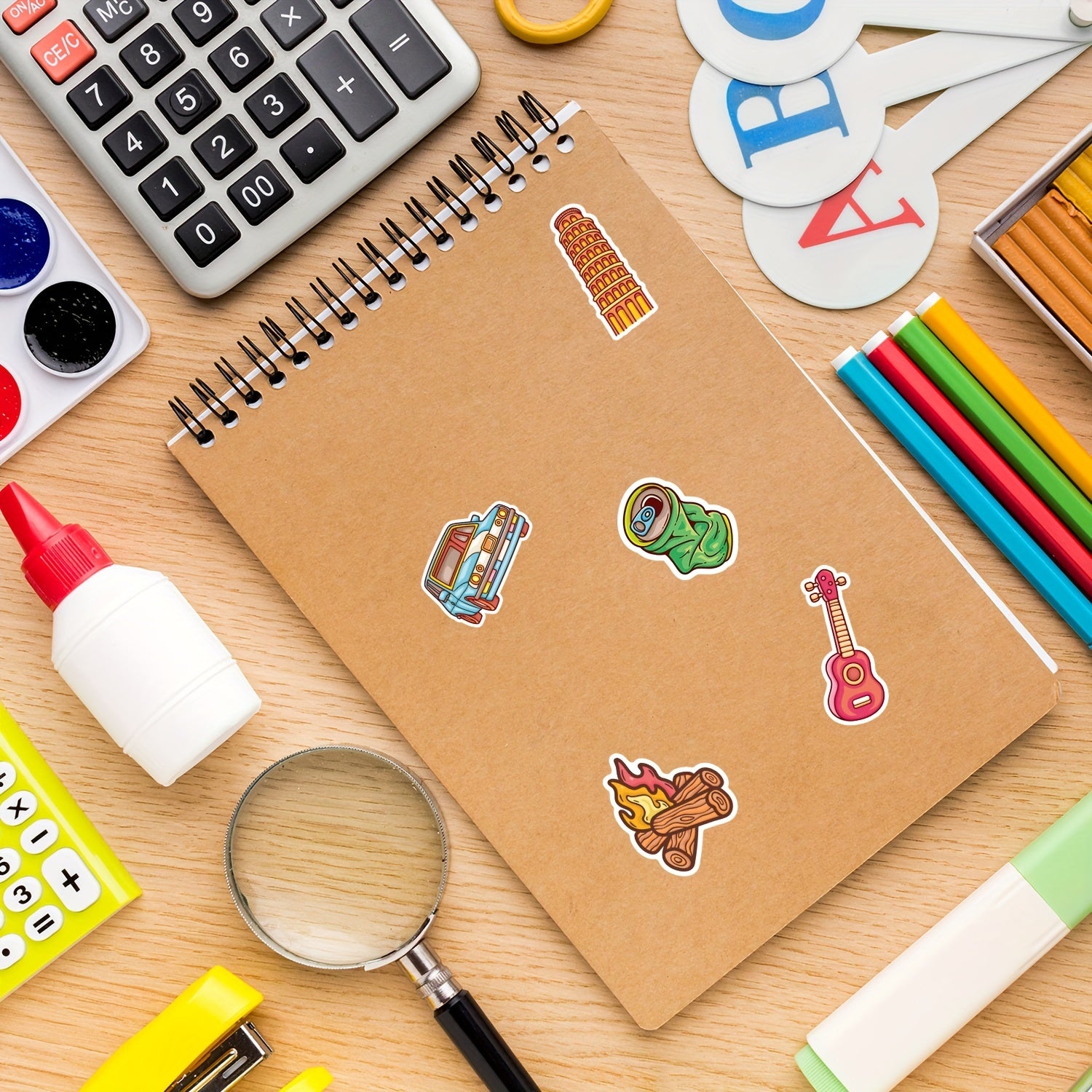50pcs Waterproof Vinyl Stickers Water Laptop Skateboard