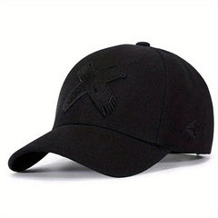 Men's Curved X Baseball Cap Spring Autumn Summer Style Hat