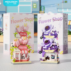 Flower Shop Building Blocks Set