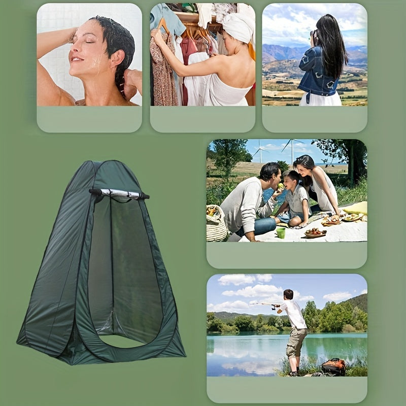 Portable Outdoor Privacy Shower Toilet Waterproof UV Protection Tent