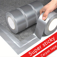 10m 393 7inch Waterproof Silver Cloth Tape - Strong Thickened Industrial Tape