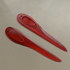 Red Plastic Creases Sewing Tool Quilting Mark Presser Point Tuner Seam Creaser
