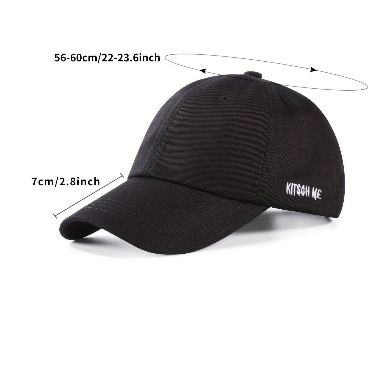 Solid Baseball Cap Unisex Cotton Dad Hats Adjustable Casual Sun Hats