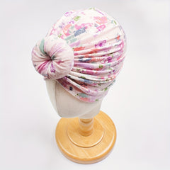 Girls' Donut Printed Pullover Hat for Autumn/Winter