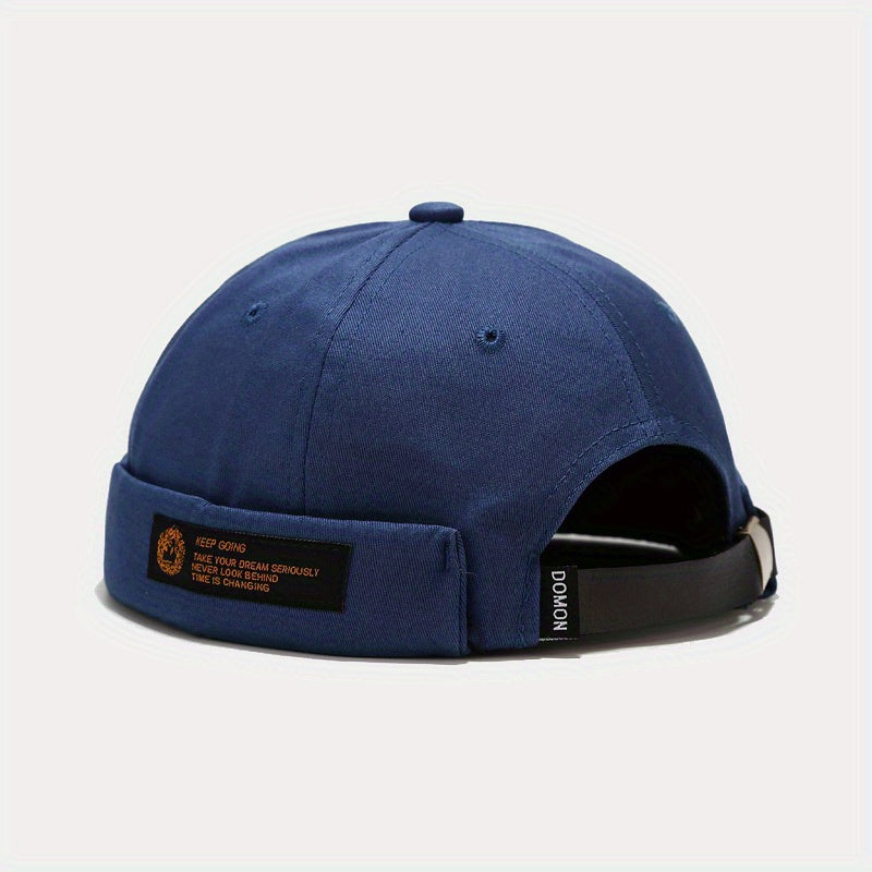 Retro Cotton Brimless Hat for Couple