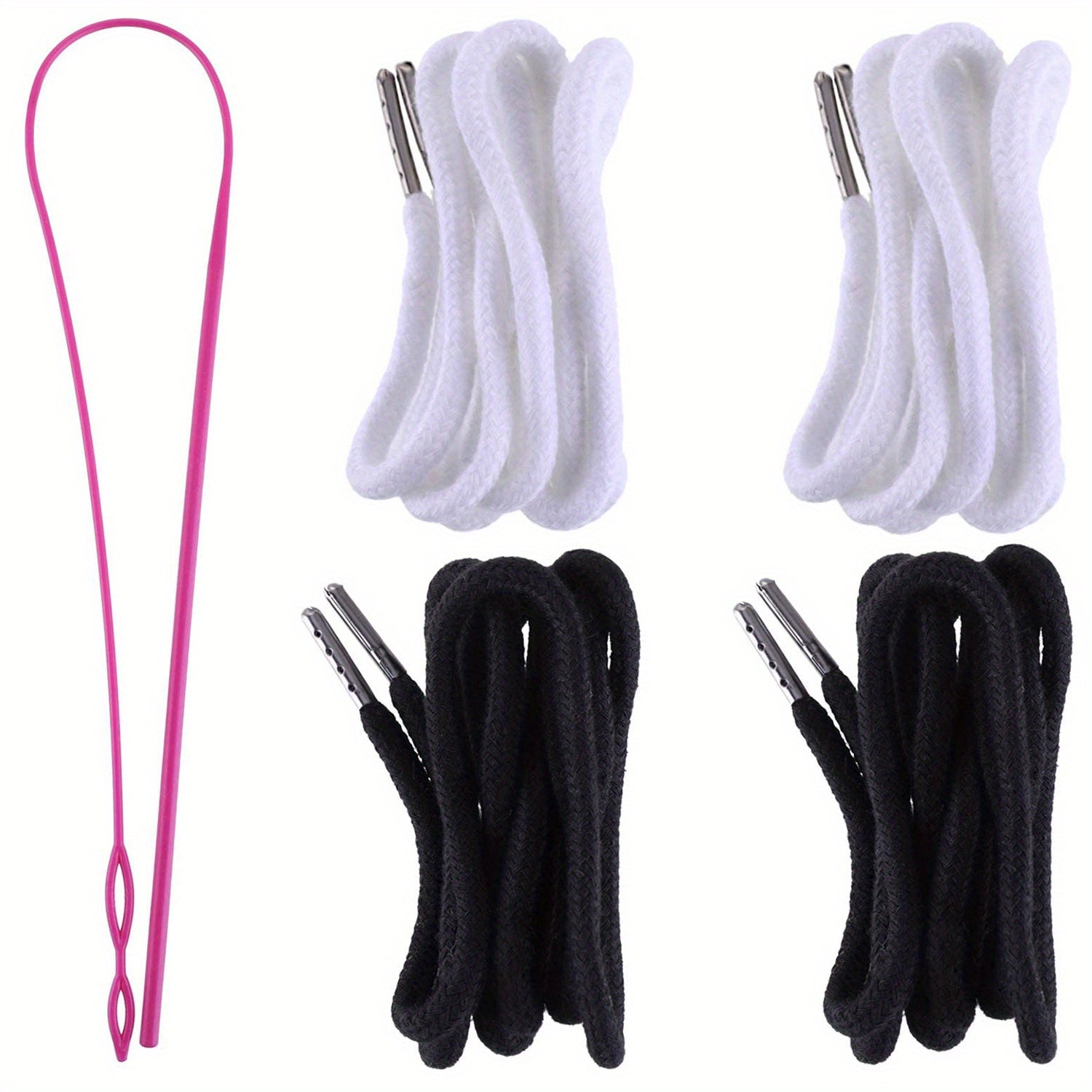 4pcs Drawstring Replacement Hoodie String Cord Shorts Drawstrings 54cm Long