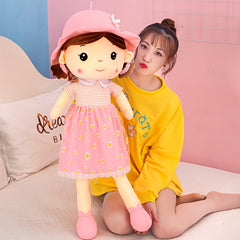 15.75in Flower Fairy Doll Soft Plush Toy w/ Expressive Eyes & Floral Outfit