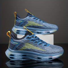Men's Knit Sneakers For Running Jogging Footwear
