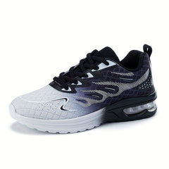 Women's Sporty Running Shoes Ombre Lace-Up Sneakers With Air Cushion