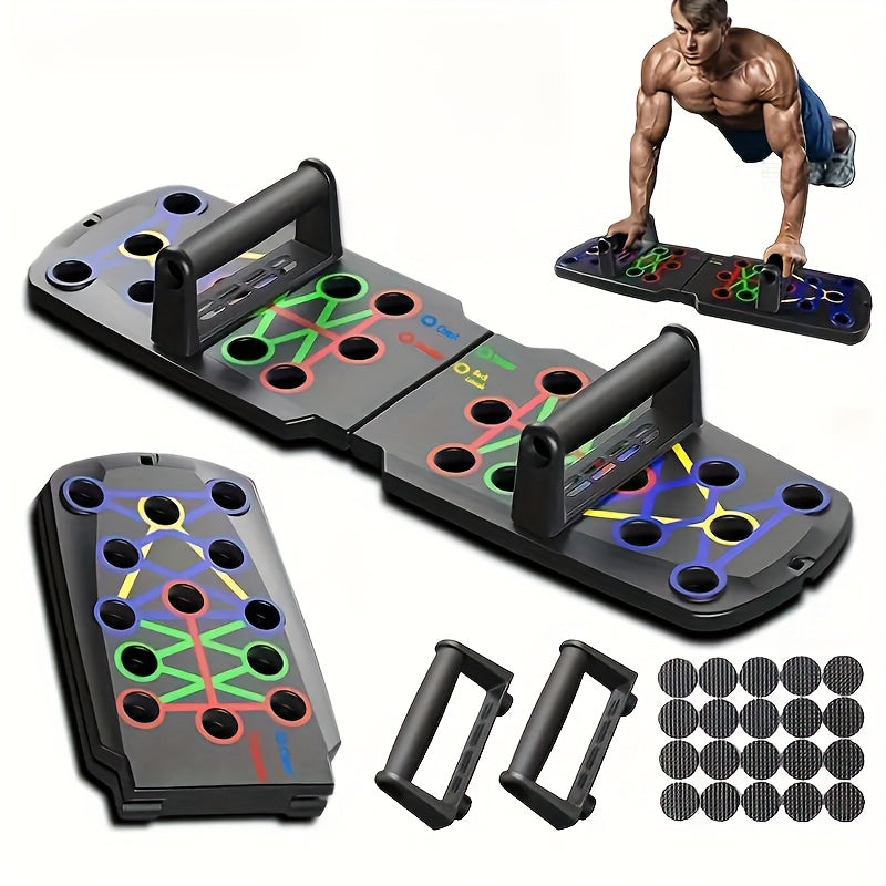 Portable Push up Training Board - Chest & Abdominal Muscle Equipment