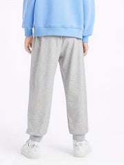 SPIRIT Letter Print Boys Sweatpants Active Jogger Pants