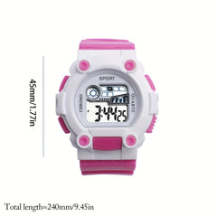Electronic Watch Stopwatch alarm Clock luminous Screen Colorful Watch