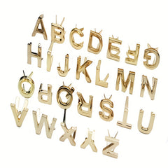 10Pcs DIY English 26 Letter Metal Rivets Claw Studs For Leather Crafts