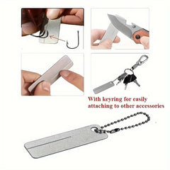 Portable Fishing Hook File Sharpener Tool for Fishing