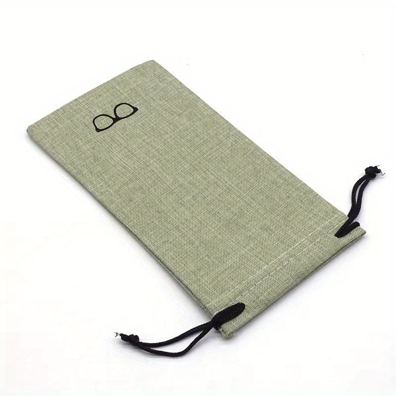 Eyeglass Pouch Elastic Opening Portable Storage Bag Lightweight Glasses Pouch