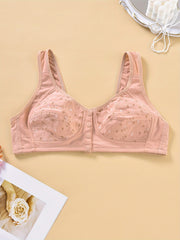 2 Pack Plus Size Floral Print Comfort Bralette Set