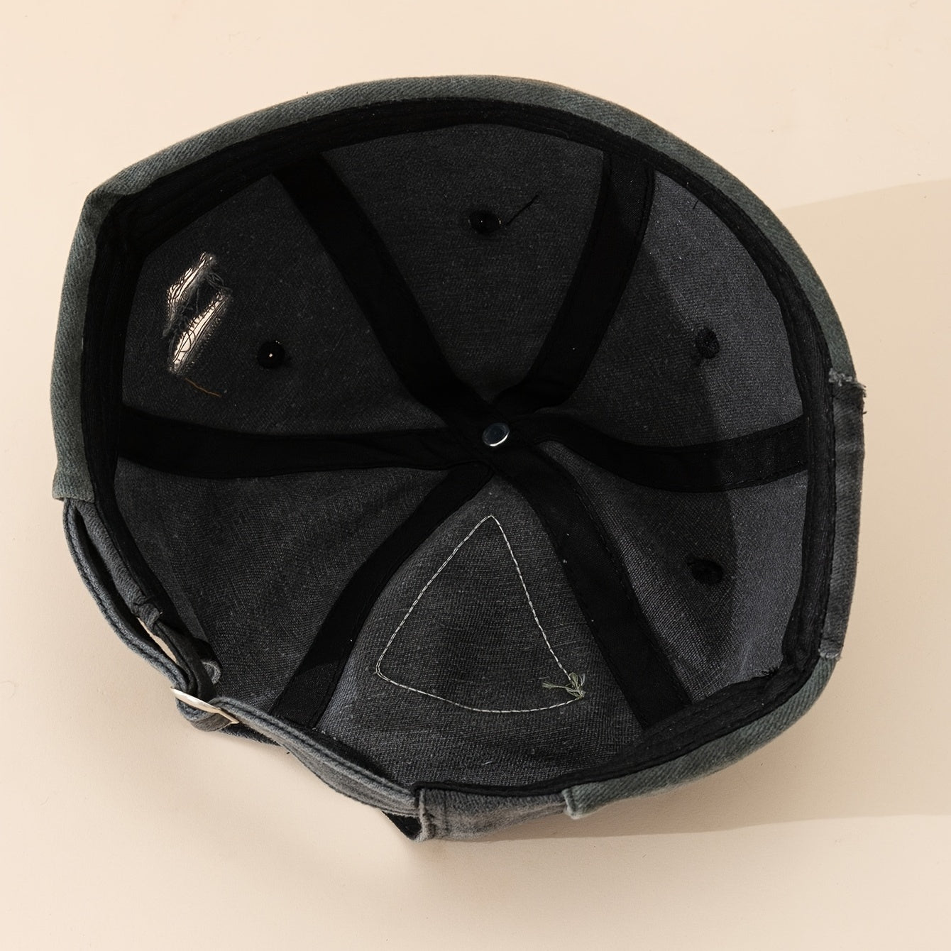 Cotton Sunshade Ripped Distressed Beanie Hat for Men Women