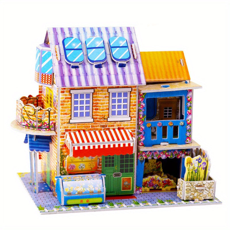Large 28 Kids DIY 3D Puzzle Building Model Educational Toy