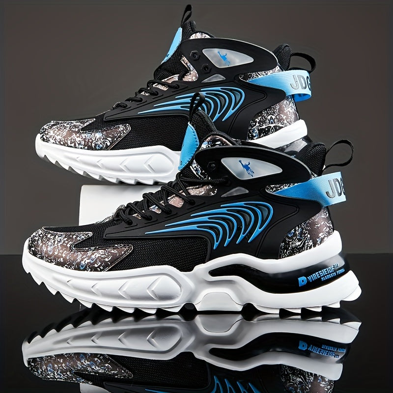 Men's Casual Lace-up Sneakers Comfortable Walking Shoes