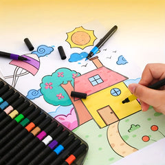 12 Acrylic Markers Non Bleeding Waterproof Doodle Pens for Canvas Wood Glass Fab