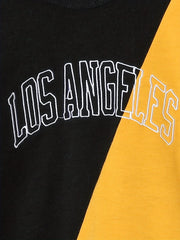 LOS ANGELES Graphic Print Boys Sweatshirt & Sweatpants Set