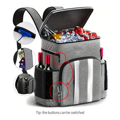 Large Capacity Refrigerated Insulation Backpack Leakproof Picnic Bag