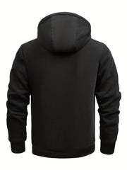 Men's Thermal Sports Suit with Hooded Jacket & Pants