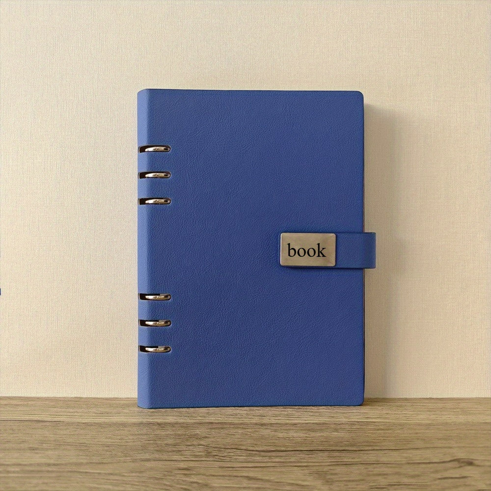 Personalized A5PU Leather Notebook Customized Name Glossy Surface
