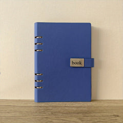 Personalized A5PU Leather Notebook Customized Name Glossy Surface