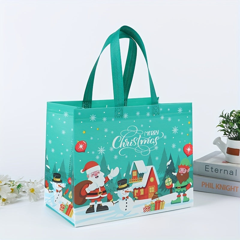 4pcs Christmas Gift Bags With Handles 32 24 17 02cm