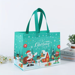 4pcs Christmas Gift Bags With Handles 32 24 17 02cm