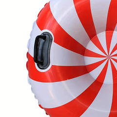 Waterproof Thickened PVC Winter Snow Sled - Skiing Ring