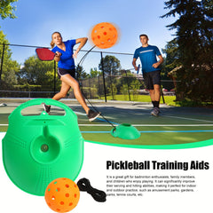 Pickleball Trainer with Cord & 40 Hole Ball for Beginner
