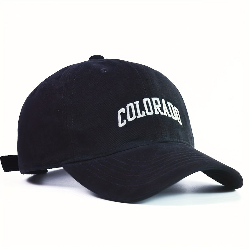 Big Head Baseball Cap Embroidered Peaked Cap For Men Women