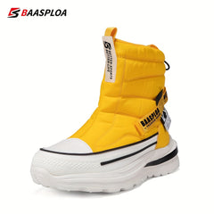 Women's High Top Snow Boots Anti Slip Warm Thick Bottom Boots