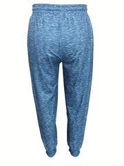 Tie Waist Straight Leg Workout Fitness Joggers