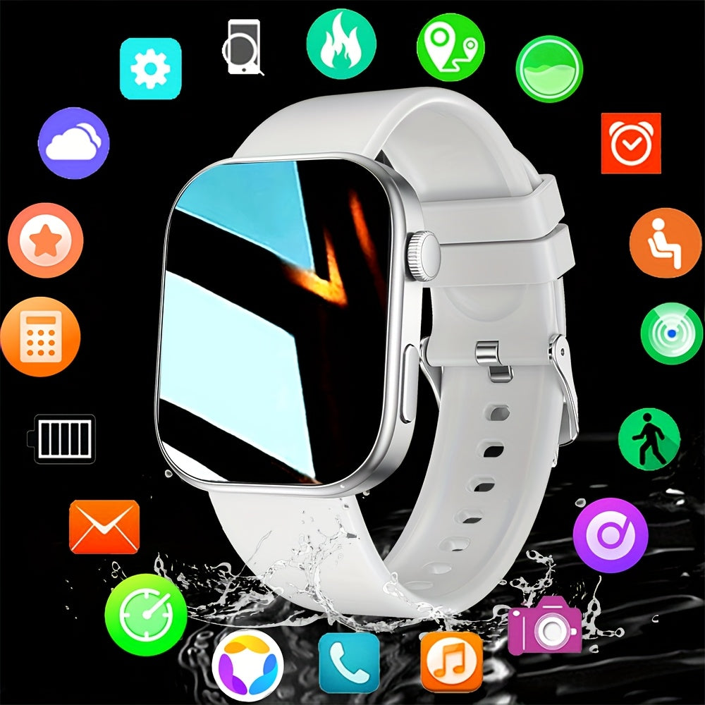 Sports Smartwatch 1.85" HD Display Sync with Mobile