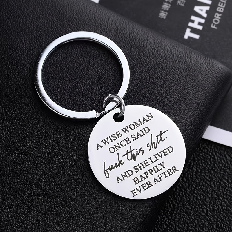 Stainless Steel Keychain Christmas Gift